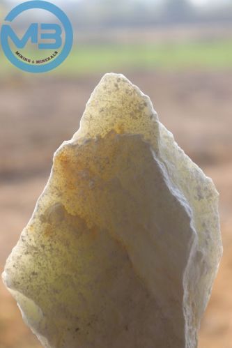 Soapstone Yellow Lumps, For Making Marble, Size : 20-80 Mm