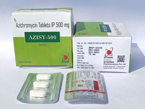 Azisy-500 Tablets, Composition : Azithromycin