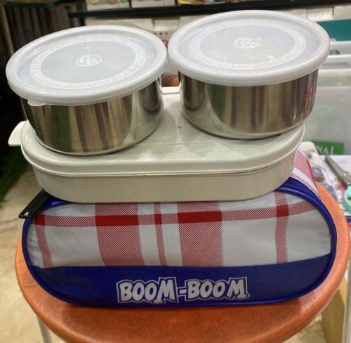 Steel Promotional Lunch Box, For Food Packing, Color : Multicoloured