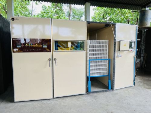 Fully Automatic Poultry Incubators 10,000 Egg Capacity, Color : White