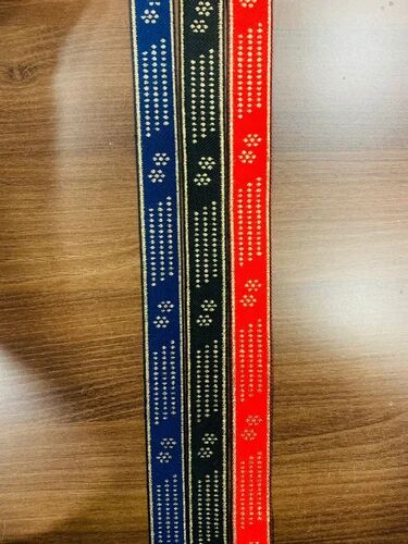 Embroidery Work 1inch Chanderi Saree Lace