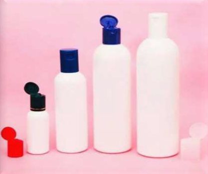White Plain HDPE Round Bottle
