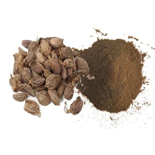 Brown Raw Black Cardamom Powder, For Cooking, Certification : FSSAI Certified