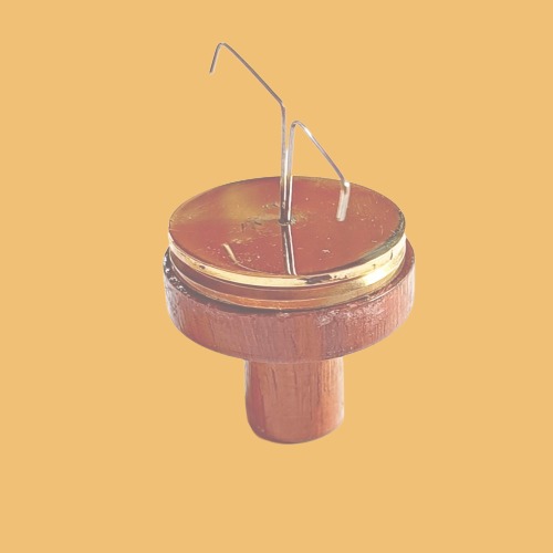 Red Fly Fishing Tying Wooden Bobbin