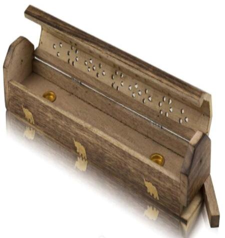 Schoen Impex Wooden Incense Holders, Color : Brown, Brown 10x8inch