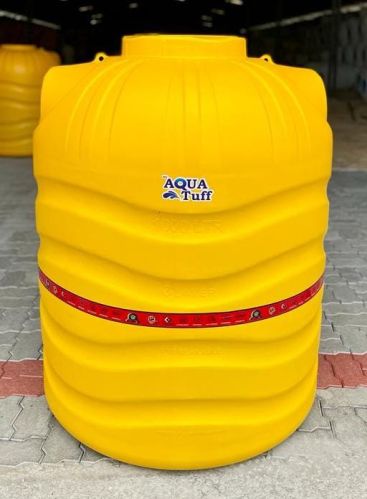 Round PVC Tank, For Water Storage, Color : Yellow