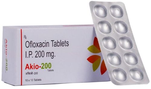 Ofloxacin Tablets, Packaging Size : 10X1X10 Pack