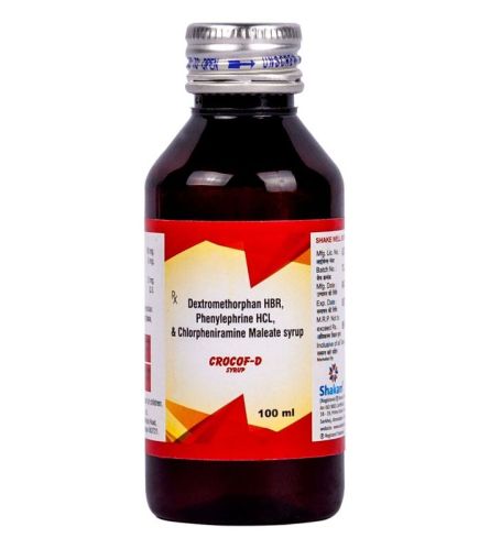 CROCOF D SYRUP, Packaging Type : Bottle