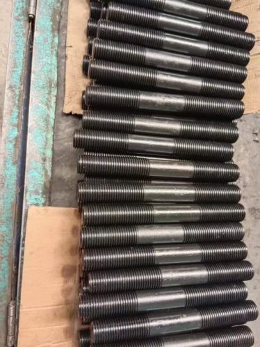 Black Double End Studs, For Automobiles, Shape : Round