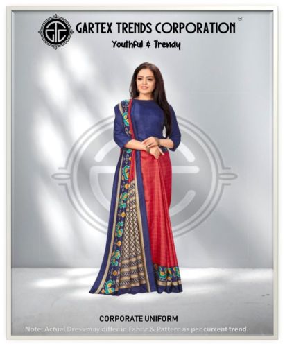 Cotton Ladies Corporate Uniform, Color : Multicolor