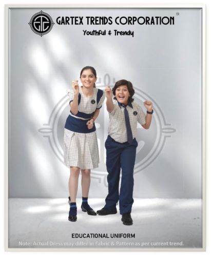 Cotton School Uniforms, Size : Large, Medium, Small