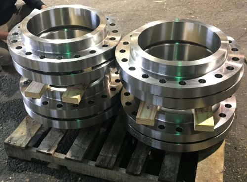 KESHAV Polished Stainless Steel Flanges, Grade : 304