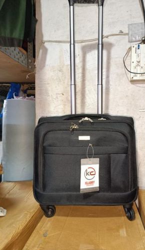 Black Plain 1000 Denier Overnighter Executive Bag, For Office, Size : 18x20x8inch