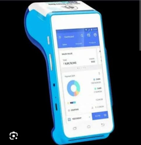 Card Swipe Machine, Color : Blue