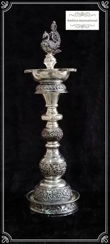 Silver Pooja Diya, For Worship