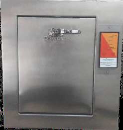 Silver Polished Stainless Steel Segregated Garbage Chute System, For Industries Use, Size : 0-450 Mm