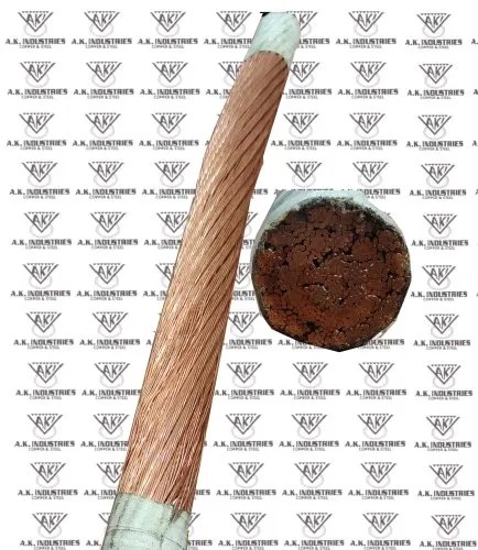 Bare Tinned Stranded Copper Conductor, For Earthing, Certification : Approved Lab