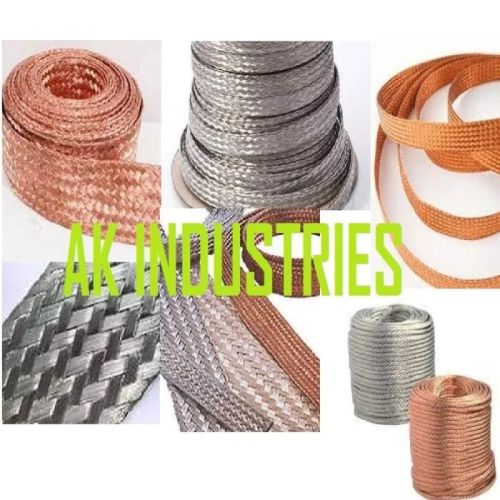 Braided Tinned Copper Wire, Packaging Type : Coils