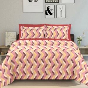 Multicolor Royal Red Cotton Bedsheet, For Picnic, Lodge, Hotel, Home, Size : 90*x100”Inch