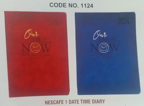 Blue Customized New Year Diaries, For Writing, Size : Medium, 7X9 INCHES