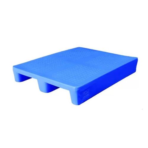 Blue Plastic Pallet, Industrial Plastic pallets, Anti-Skid Top, Blue Color