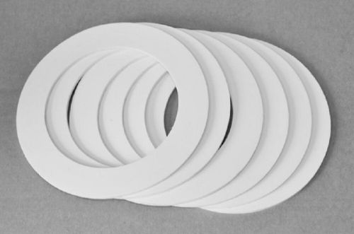 White Round Silicone Rubber Gasket, For Industrial