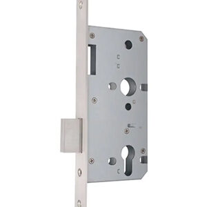 Grey Metal Door Dead Lock