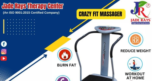 Silver Electric Crazy Fit Massager, For Jogging, Reduce Fat, Personal, Automation Grade : Automatic