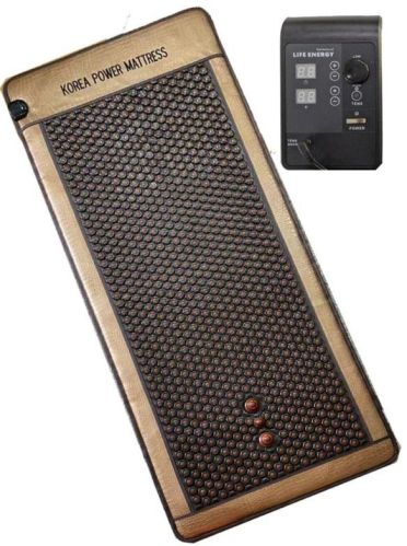 Brown Tourmaline Stone Power Korea Thermal Mat
