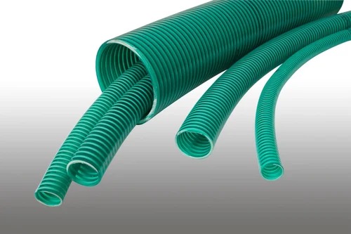 PVC Suction Hose Pipe, For Water, Color : Green
