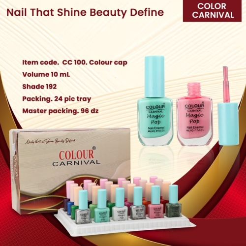 ALL COLOR Cc 100 Cosmetic Nail Gel Polish, Packaging Type : Glass Bottle