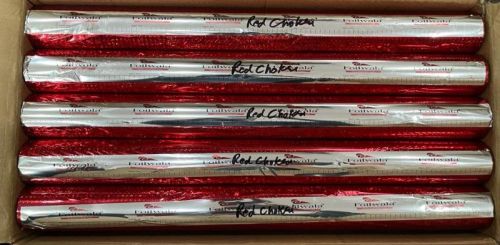 Red Chokri Hot Stamping Foil, Length : 120M