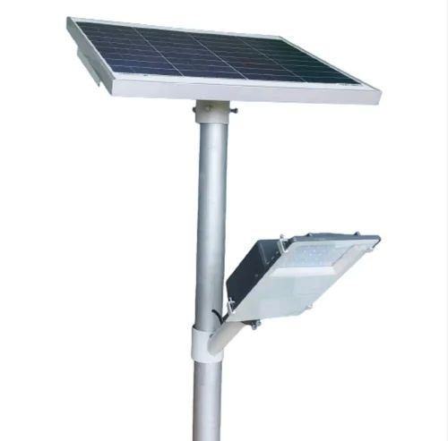 White 30 Watt LED Solar Street Light, For Garden, Roads, Feature : Low Consumption