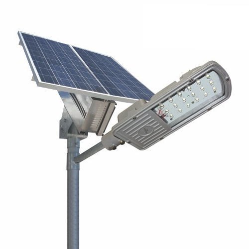 White 40 Watt Solar LED Street Light, For Garden, Roads, Park, Packaging Type : Corrugated Boxes