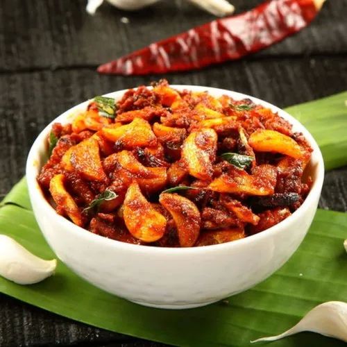 Garlic Pickle, Packaging Type : Box, Cartons