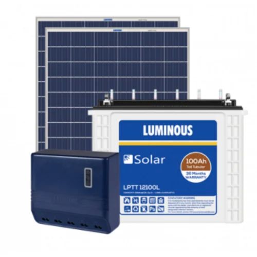 Luminous 100Wt Solar Home Lighting System, Feature : Low Consumption