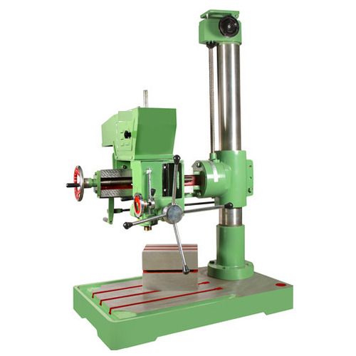 Green Semi Automatic Electric Radial Drilling Machine, Voltage : 380V