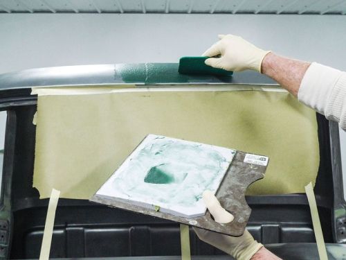 Epoxy Body Filler Paste, For Automotive, Packaging Type : Metal Tin Box