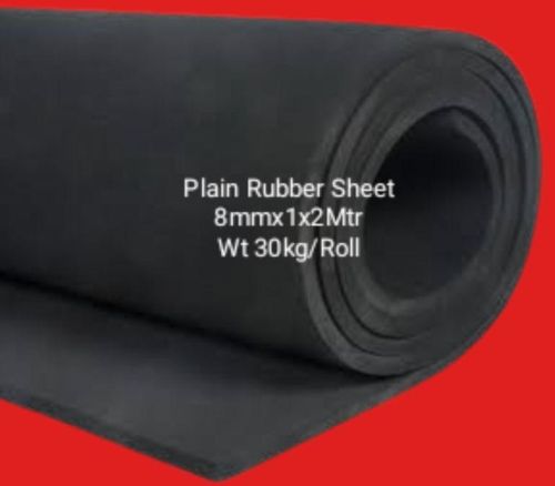 Black Sndhyaflex Sandhyafelx Plain Rubber Sheet