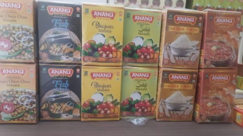 Blended Organic Anand Cooking Masala, Form : Powder For Spices