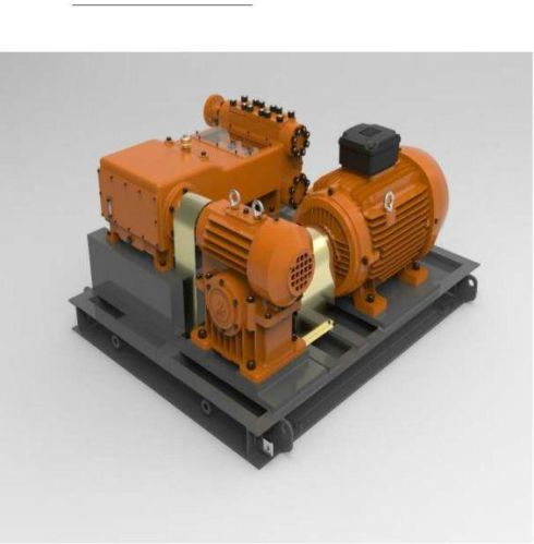 Electric Reciprocating Plunger Pumps, For Industrial, Marine, Pressure : High Pressure