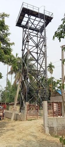 Kashyap Steel JJM Water Tank Structure, Storage Material : 60 KL