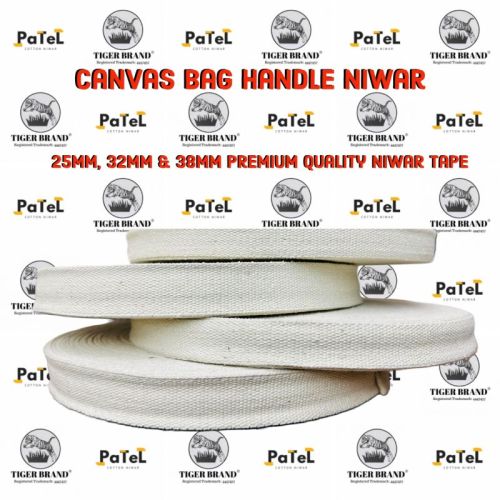 Canvas Bag Handle Niwar Tape, Technics : Machine Made