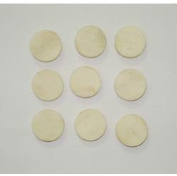 Bone Button, Shape : Round