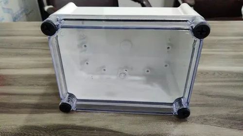 Rectangular Acdb Dcdb Solar Enclosure Box, For Factories, Industries, Color : Transparent