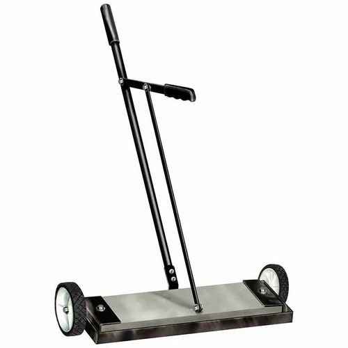 Aluminum Smp Magnetic Floor Sweeper, Color : Black Silver