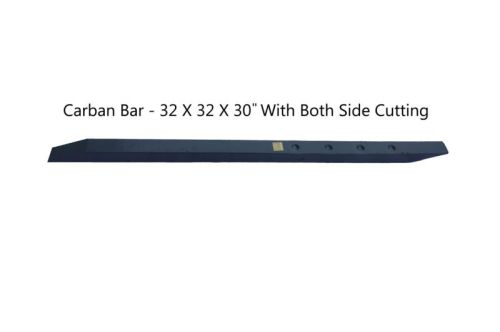 Black Carbon Steel 32x32x30inch Plough Bar Point, For Agricultural Machinery