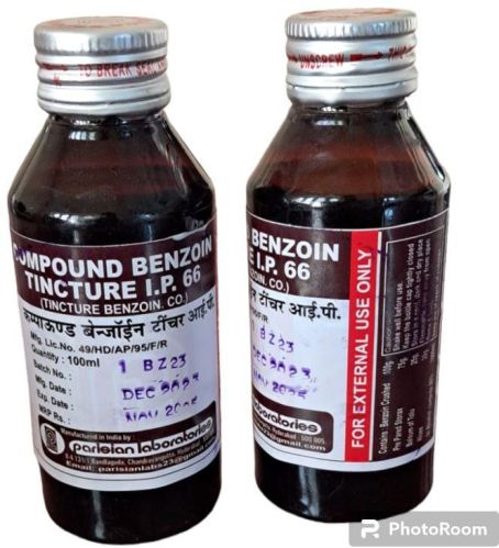 Brown-black Benzoin Tinture Ip66