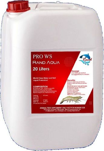 Think Pink RandAqua 20 Liters Prows Aqua Feed Supplement, For Aquaculture