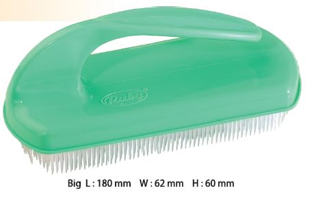 Green Big LDPE Softee Washing Brush, For Cloth Cleaning, Bristle Style : Single Sided